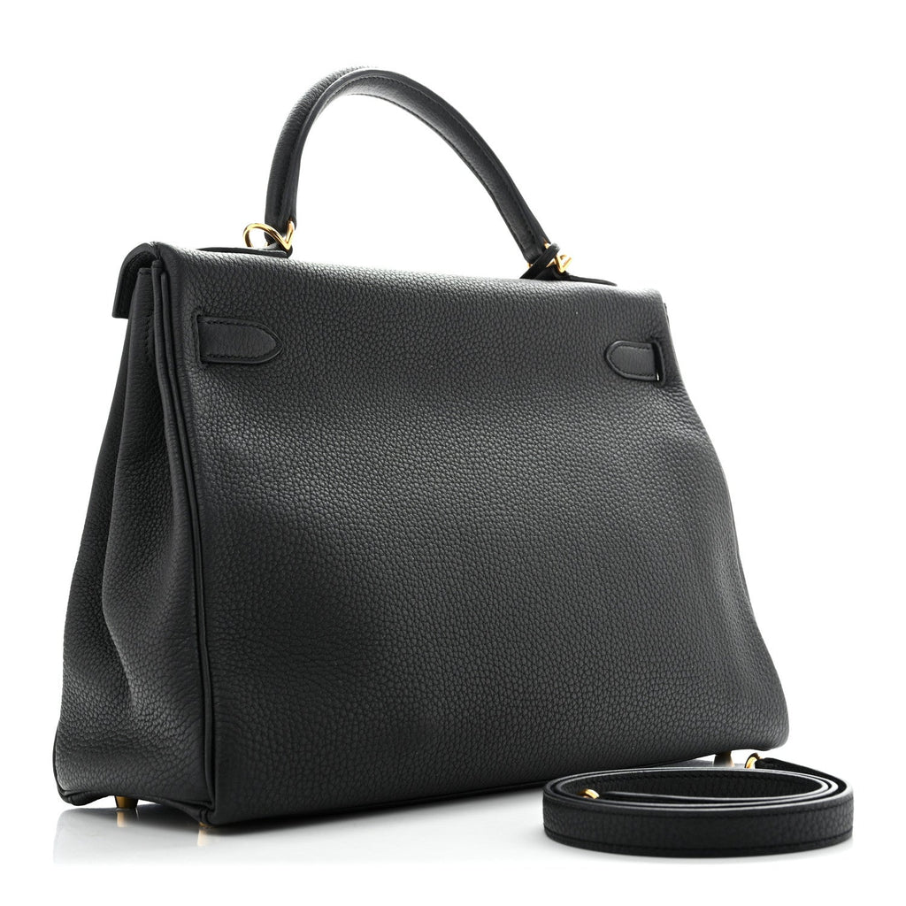 Togo Kelly Retourne 32 Black
