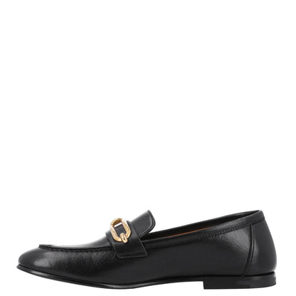 Calfskin Womens Colette Loafers 35 Black