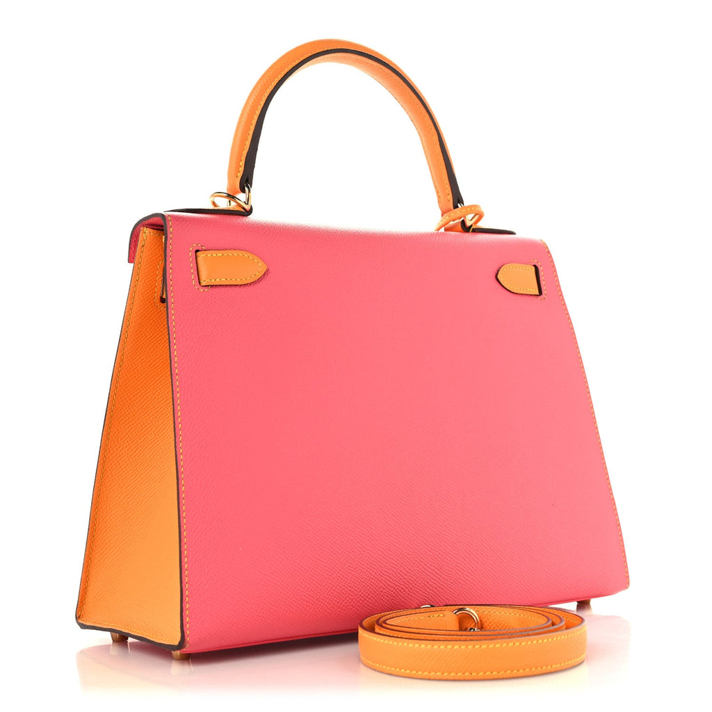 Epsom Horseshoe Kelly Sellier 28  Rose Azalee Jaune D'or
