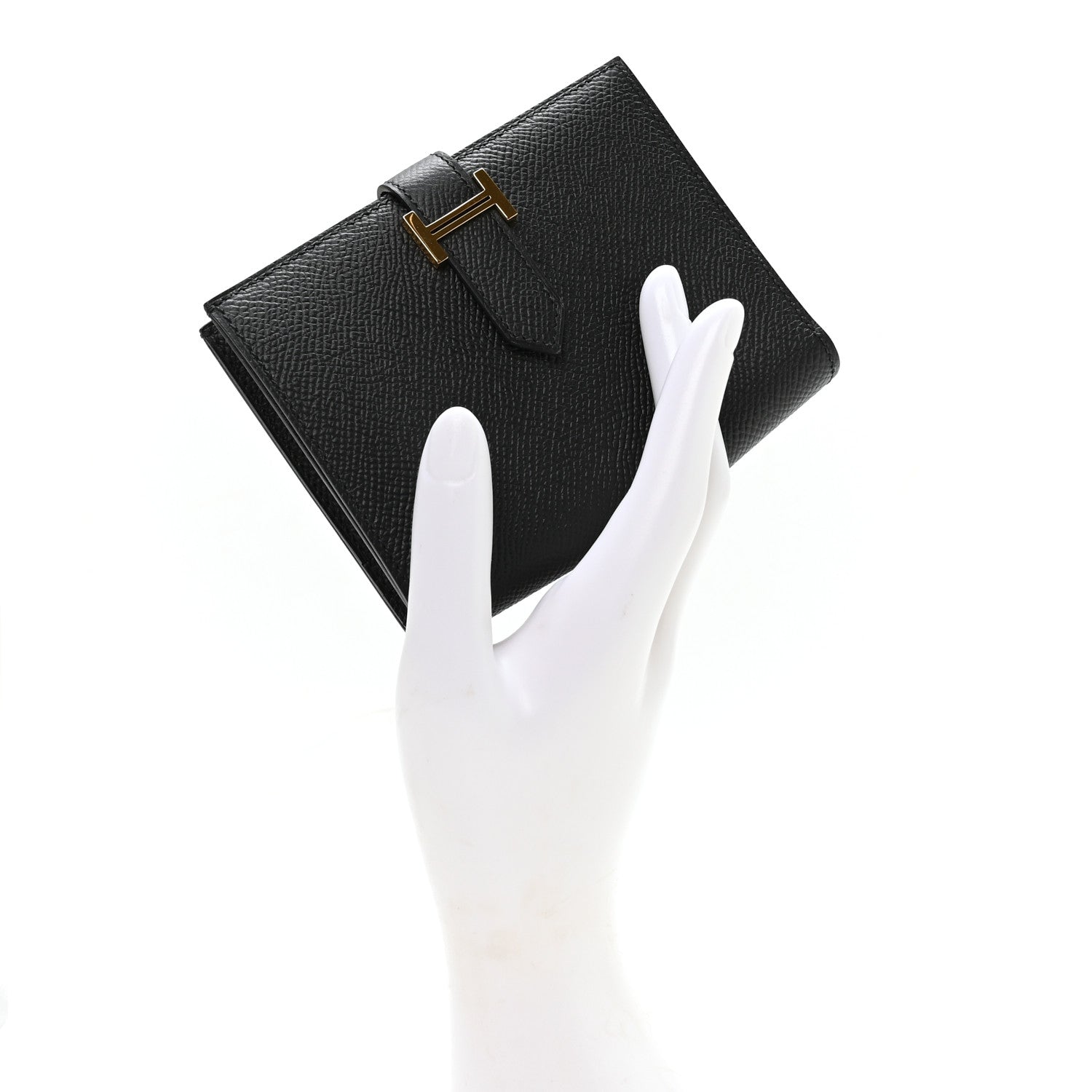 Epsom Bearn Compact Wallet Black