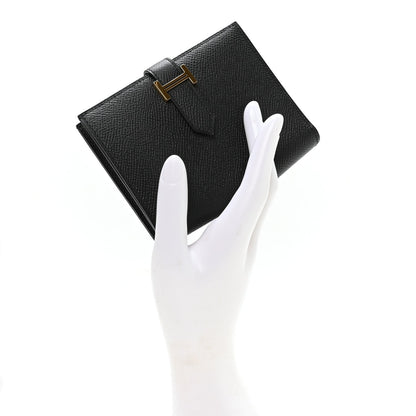 Epsom Bearn Compact Wallet Black