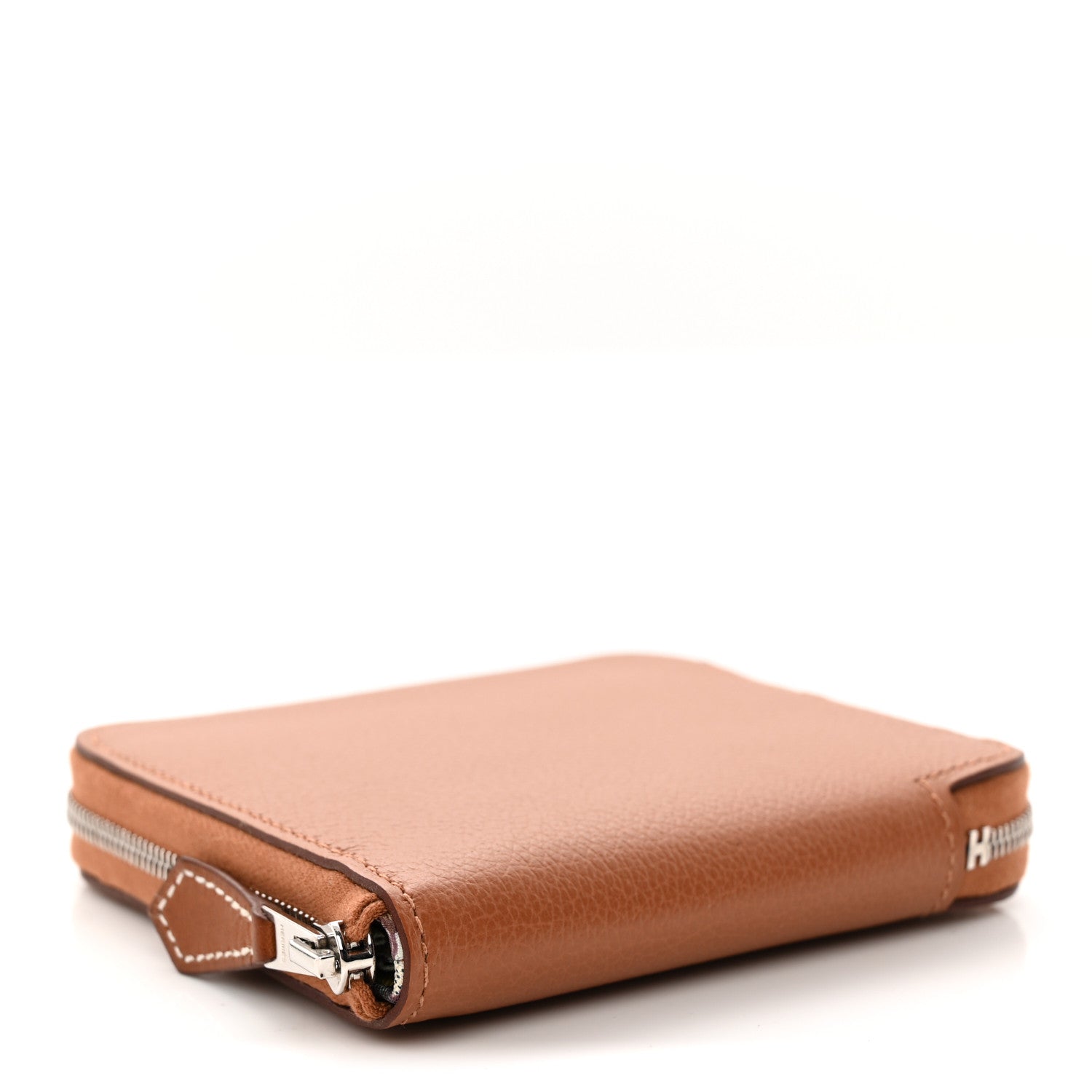 Evercolor Barenia Silk'In Compact Wallet Gold