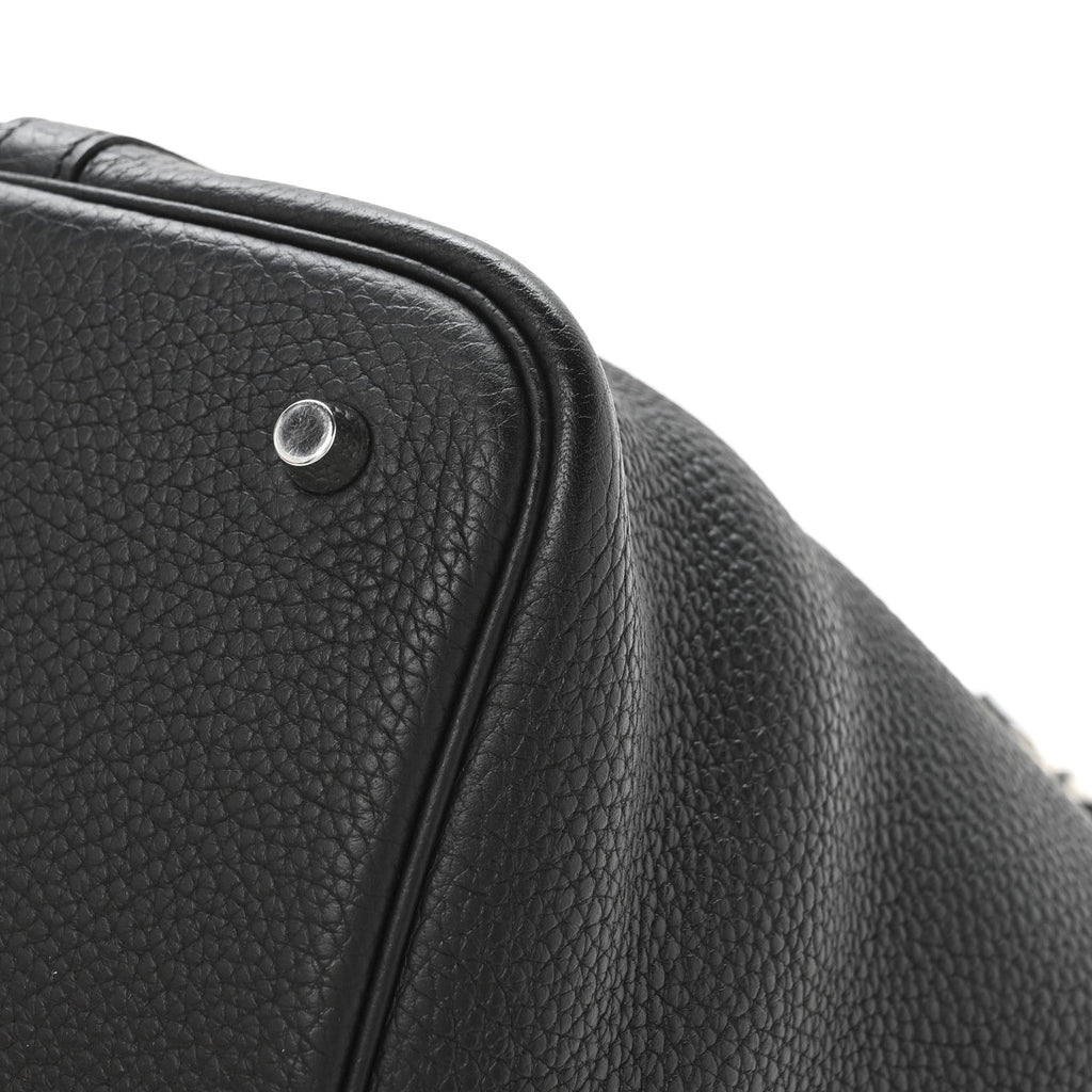 Taurillon Clemence Picotin Lock 22 MM Black