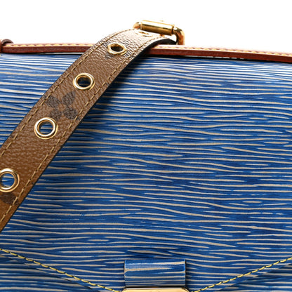 Epi Reverse Monogram Pochette Metis Denim Light