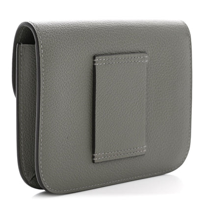 Evercolor Constance Slim Wallet Gris Meyer
