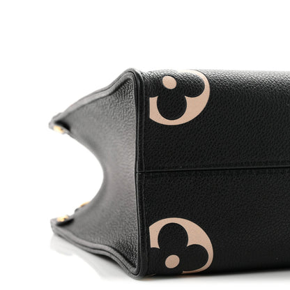 Empreinte Monogram Giant Onthego PM Black Beige