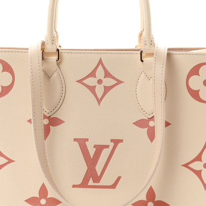 Empreinte Monogram Giant Onthego MM Creme Rose Trianon