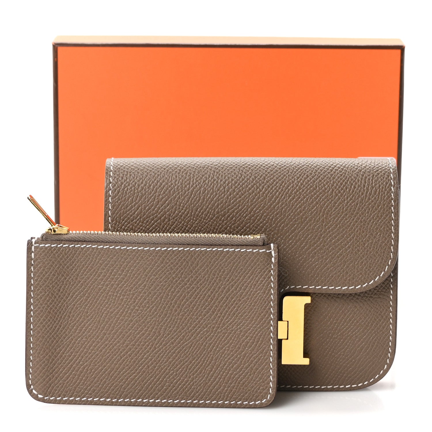 Epsom Constance Slim Wallet Etoupe
