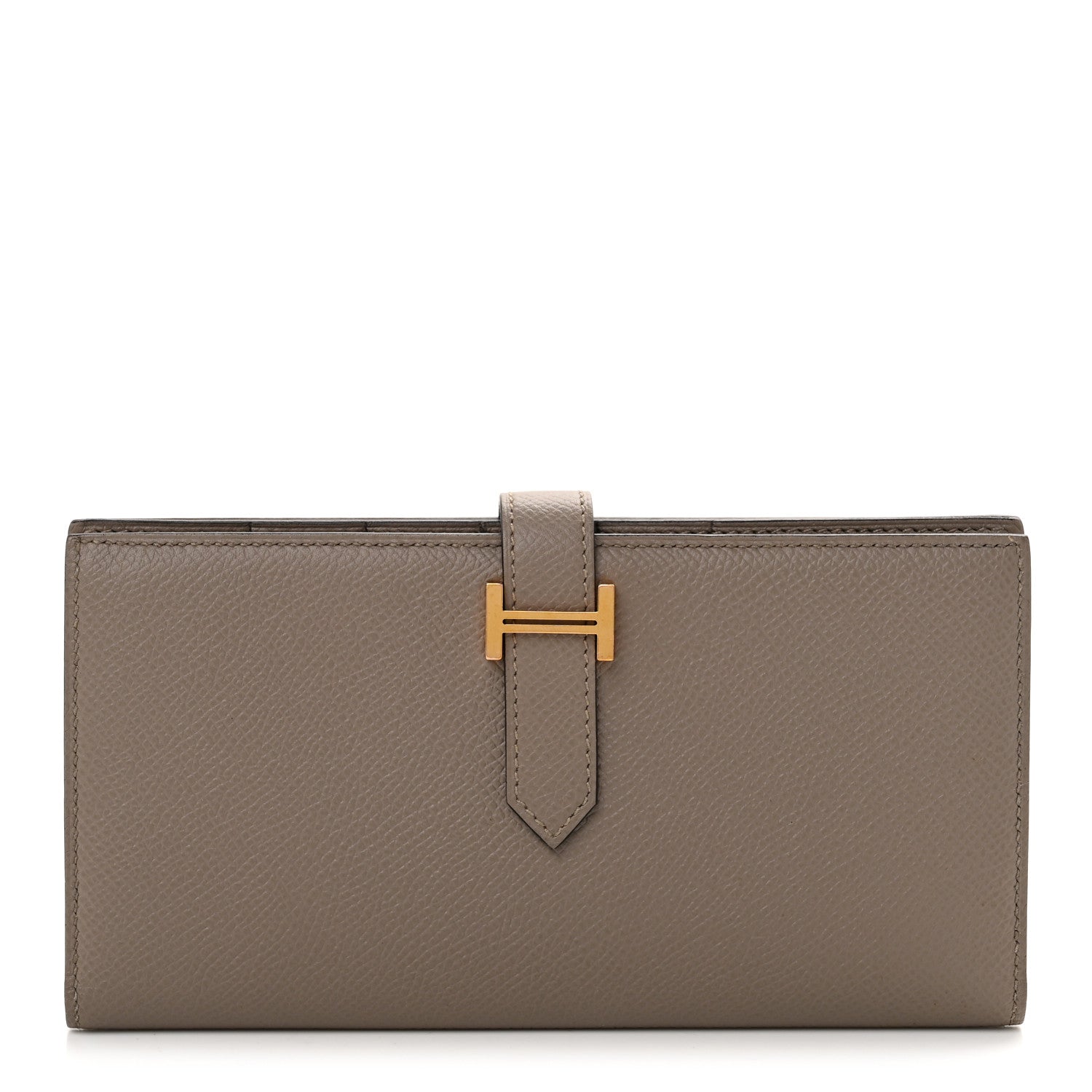 Epsom Bearn Gusset Wallet Gris Asphalte