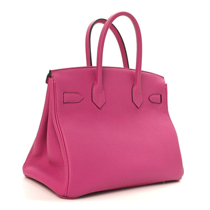 Togo Birkin 30 Rose Pourpre