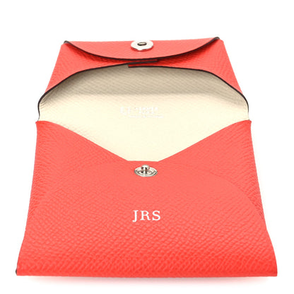 Epsom Verso Horseshoe Bastia Coin Purse Capucine Nata