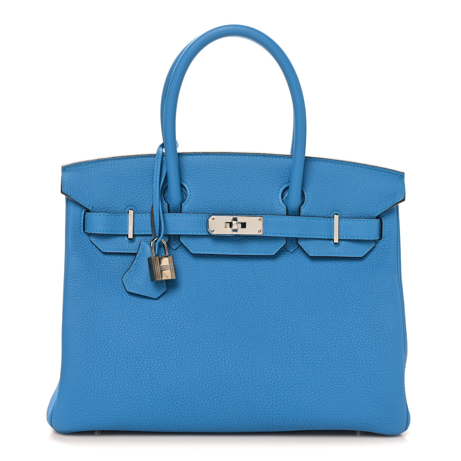 Togo Verso Birkin 30 Bleu Zanzibar Malachite
