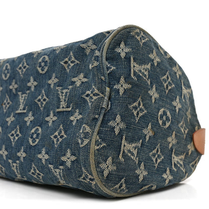 Monogram Denim Neo Speedy Blue