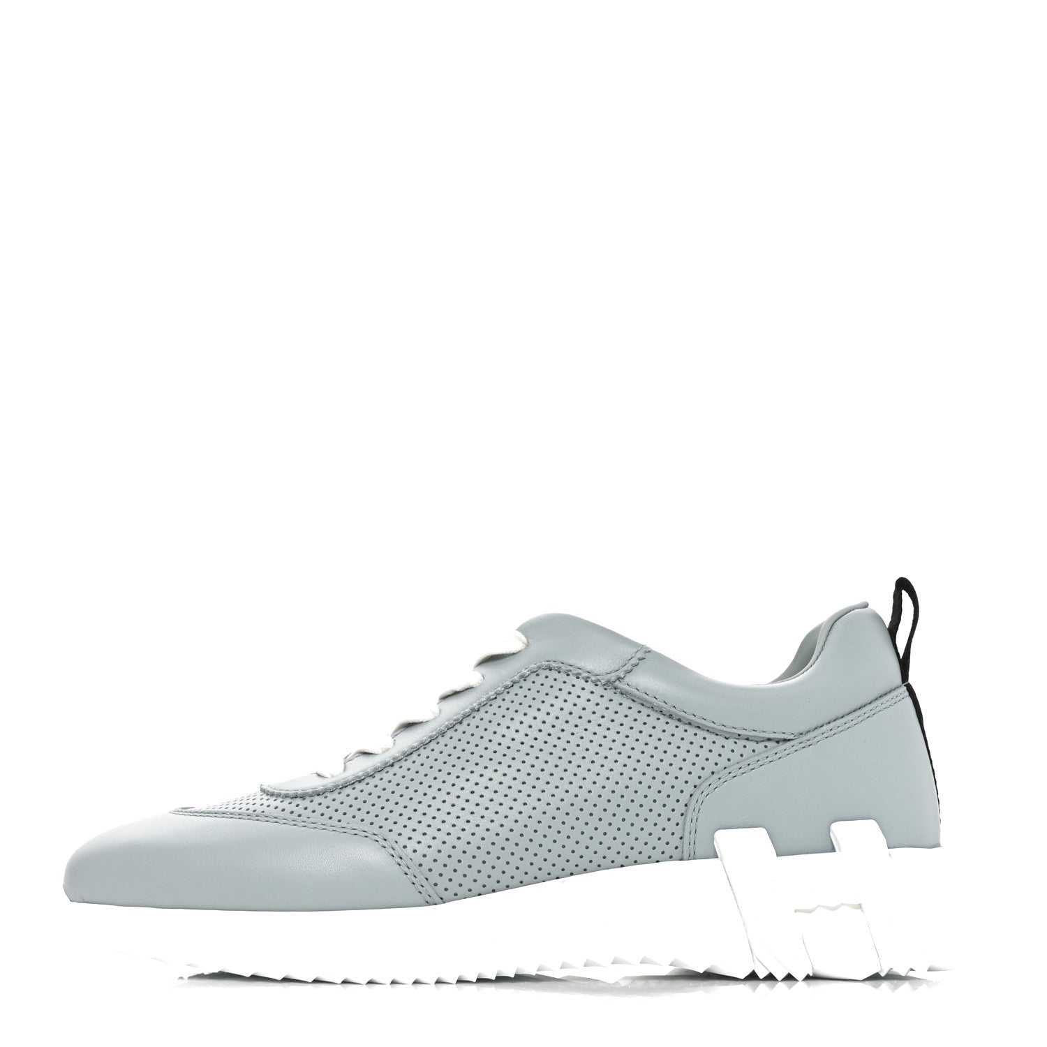Calfskin Bouncing Sneakers 38 Bleu Glacier