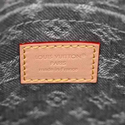 Monogram Denim Speedy Soft 30 Washed Gray