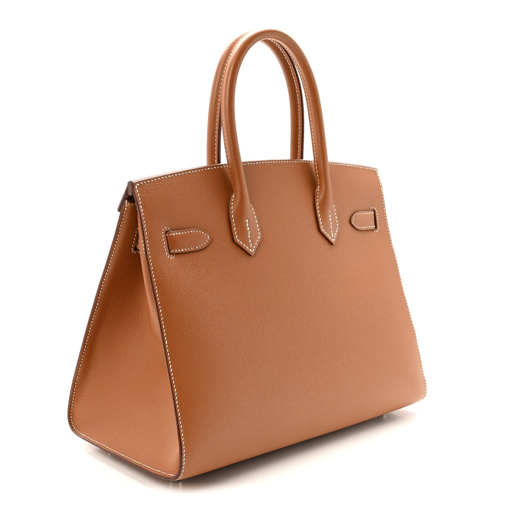 Epsom Birkin Sellier 30 Gold