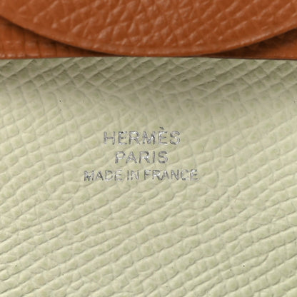 Epsom Bastia Verso Coin Purse Gold Vert Fizz