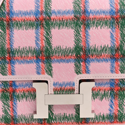 Swift Tartan Printed Constance 18 Mauve Pale