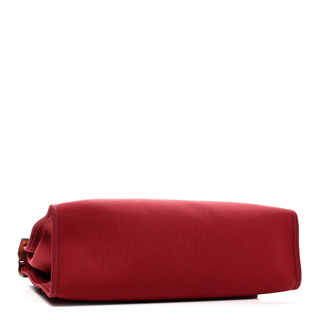 Vache Hunter Toile Herbag Zip 31 PM Rouge H Brique