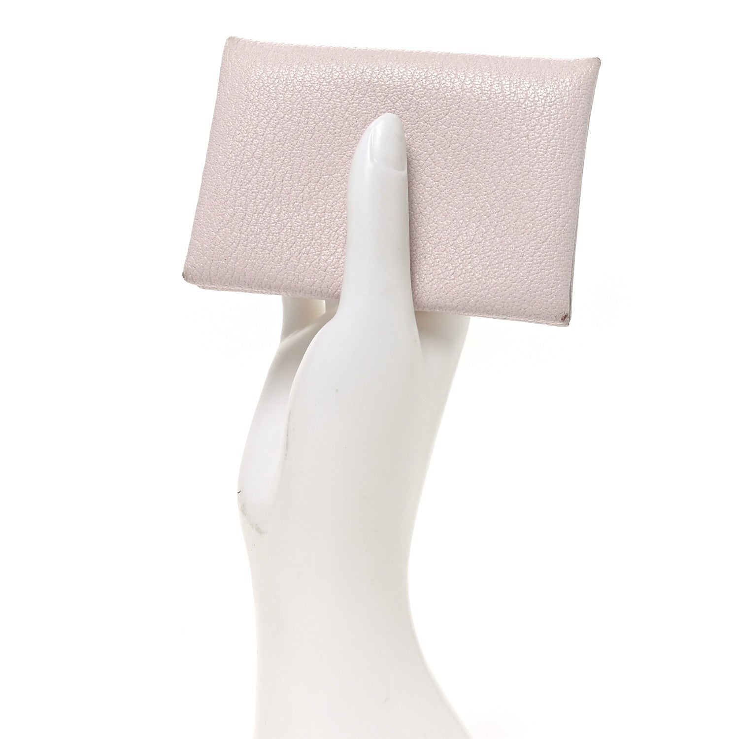 Chevre Mysore Calvi Duo Card Case Mauve Pale