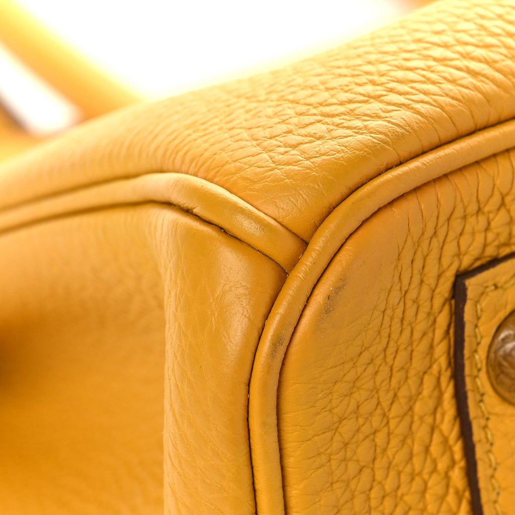 Togo BIRKIN 30 Jaune Ambre