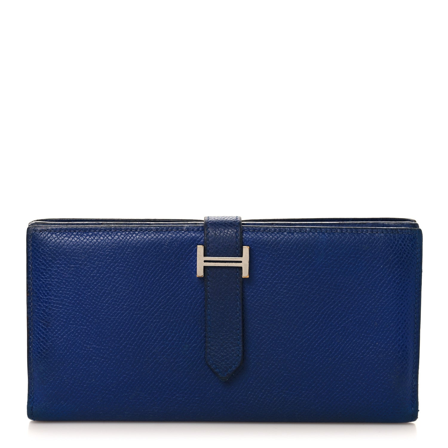 Epsom Bearn Gusset Wallet Bleu Electrique