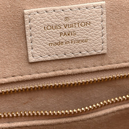 Empreinte Monogram Spring In The City Onthego MM Kaki Beige Cream