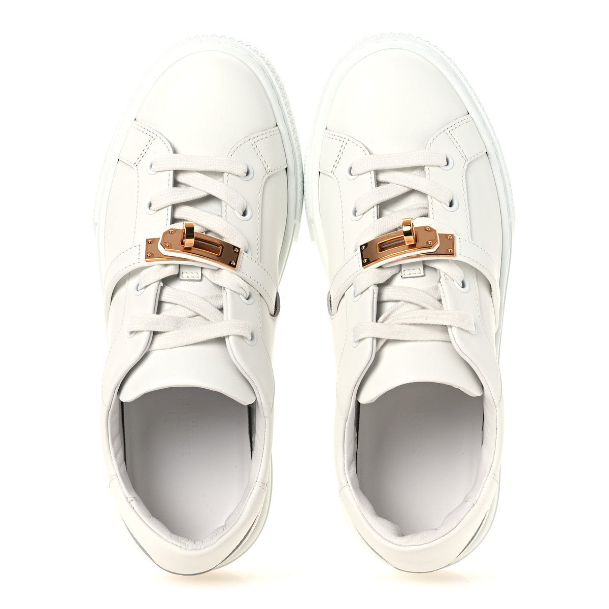 Calfskin Day Sneakers 37 White