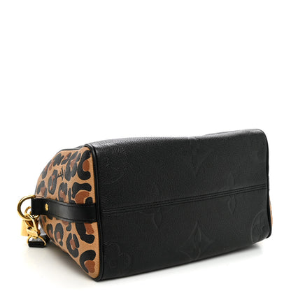Empreinte Monogram Giant Wild At Heart Speedy Bandouliere 25 Black