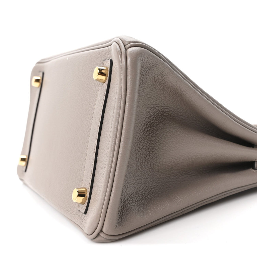 Taurillon Novillo Birkin 25 Gris Asphalte