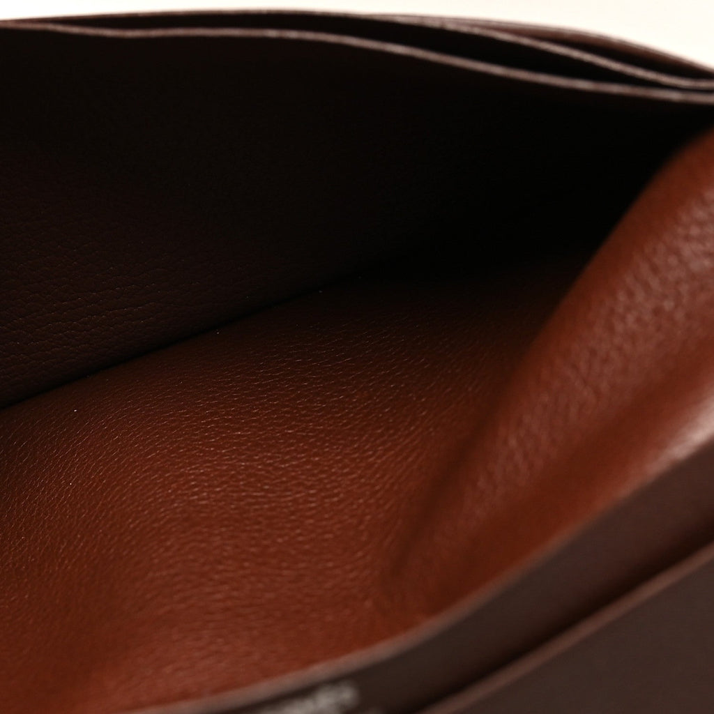 Evercolor Citizen Twill Long Wallet Chocolate