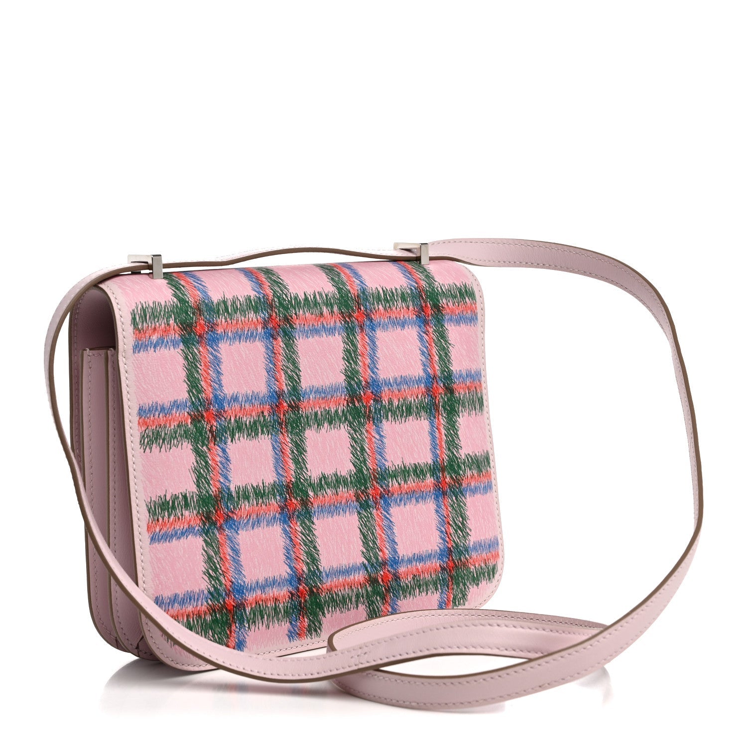 Swift Tartan Printed Constance 18 Mauve Pale