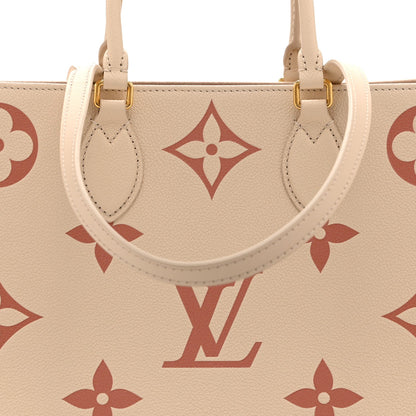 Empreinte Monogram Giant Onthego MM Creme Rose Trianon