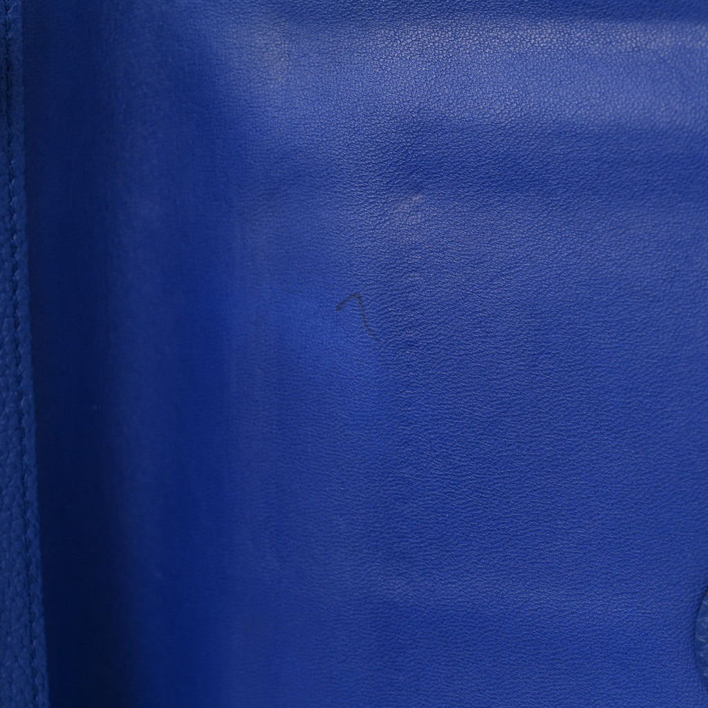 Togo Dogon Duo Wallet Bleu Electrique