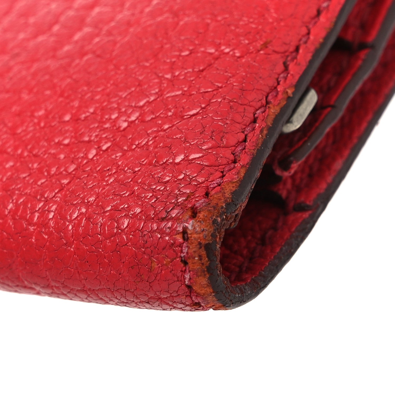 Chèvre Mysore Bearn Gusset Wallet Bougainvillea