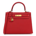 Epsom Kelly Sellier 28 Rouge Casaque