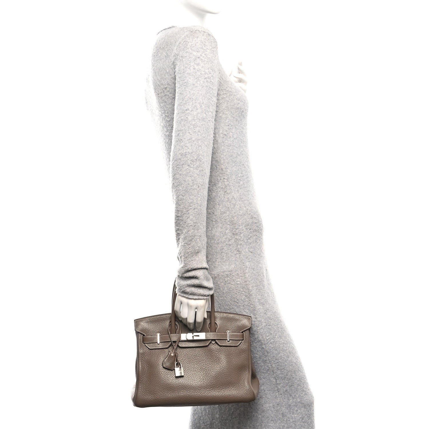 Taurillon Clemence Birkin 30 Etoupe
