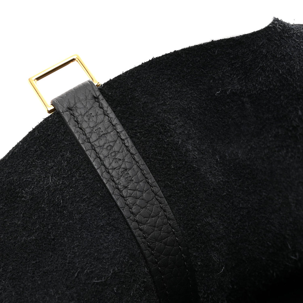Taurillon Clemence Picotin Lock 22 MM Black