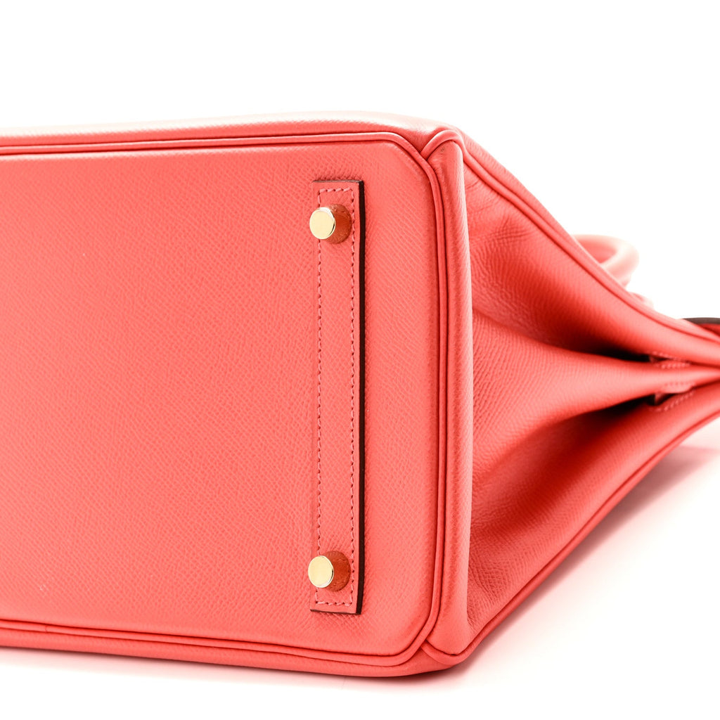 Epsom Birkin 30 Rouge Pivoine