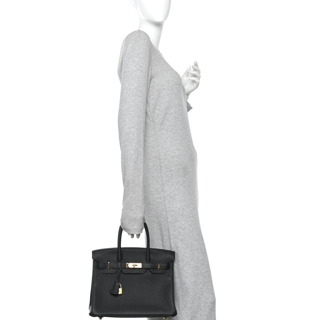 Togo Birkin 30 Black