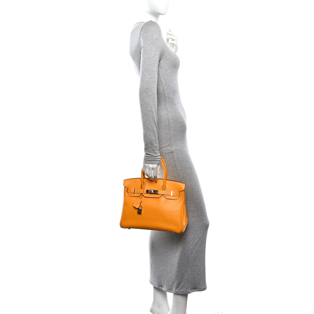 Epsom Candy Birkin 30 Jaune D'Or Feu