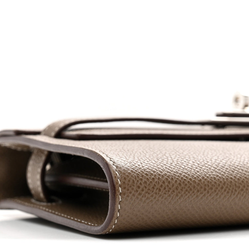 Epsom Kelly Wallet To Go Etoupe