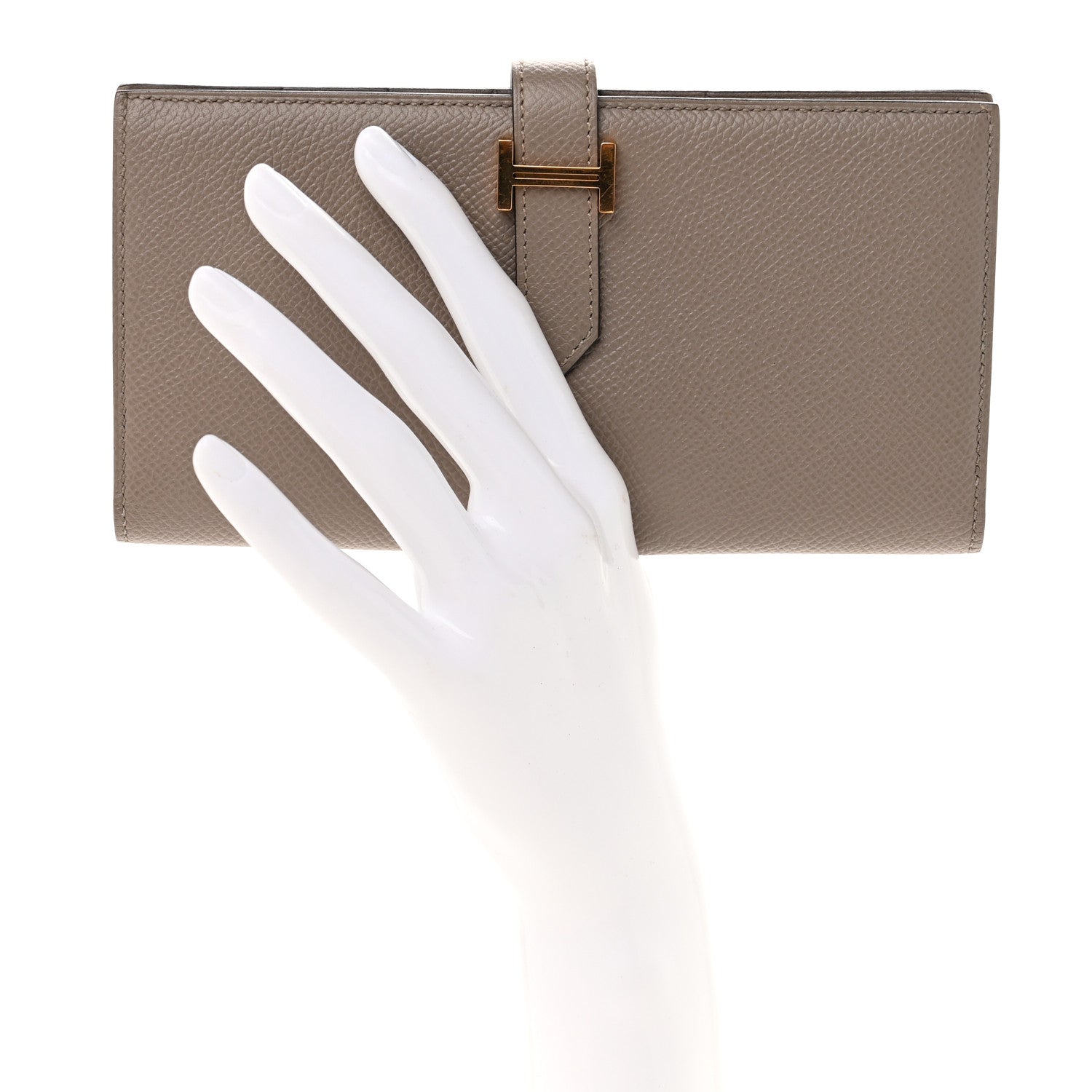 Epsom Bearn Gusset Wallet Gris Asphalte