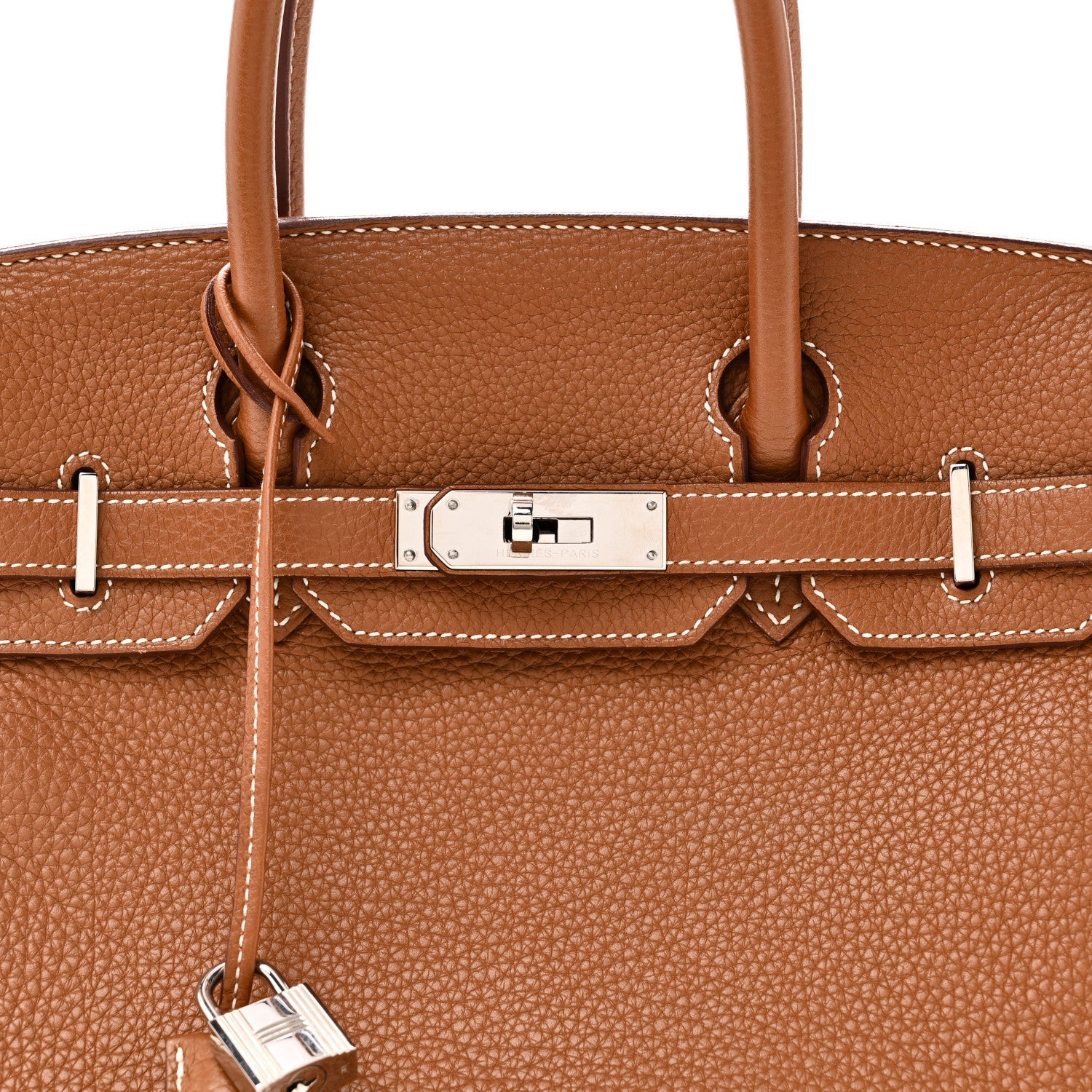 Taurillon Clemence Birkin 30 Gold