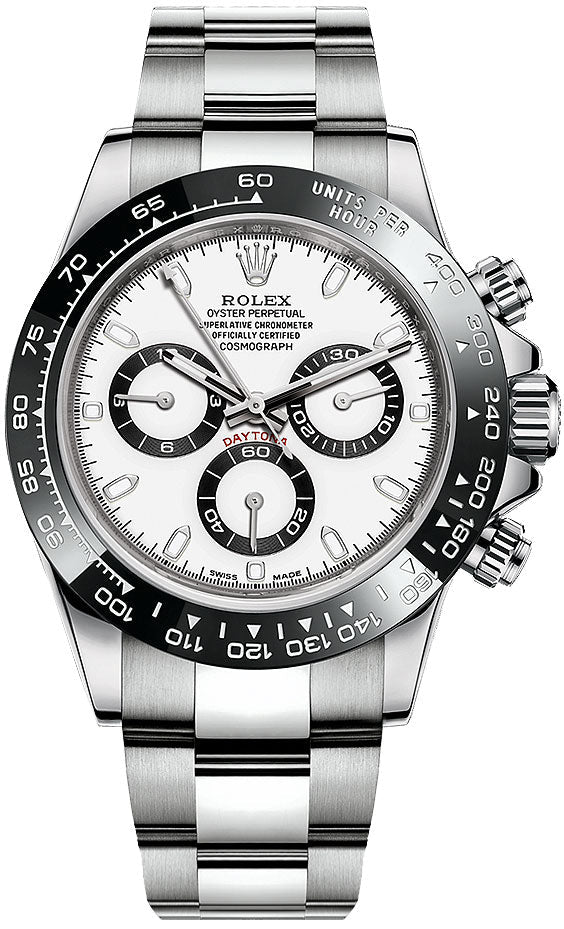 Rolex Cosmograph Daytona Panda Dial Steel Men's Watch 116500LN-0001