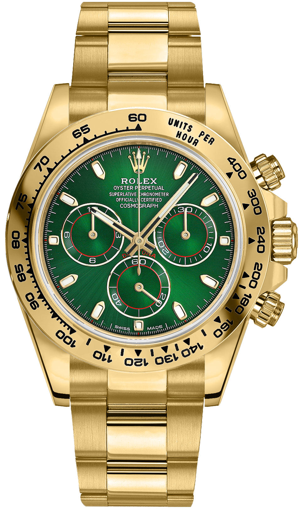 Rolex Cosmograph Daytona 18k Yellow Gold Men's Watch 116508-0013