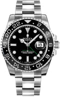 Rolex GMT-Master II Black Dial Oystersteel Men's Watch 116710LN-0001