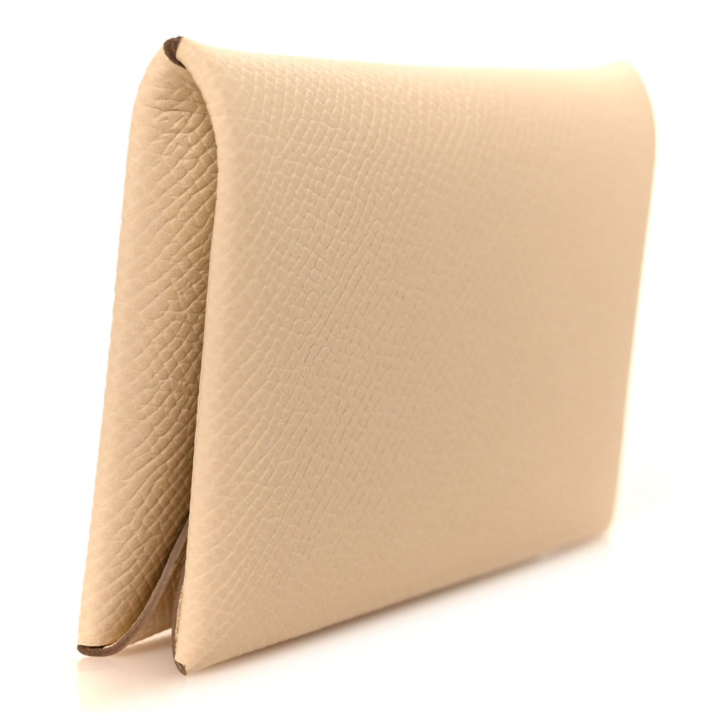 Epsom Calvi Card Case Craie