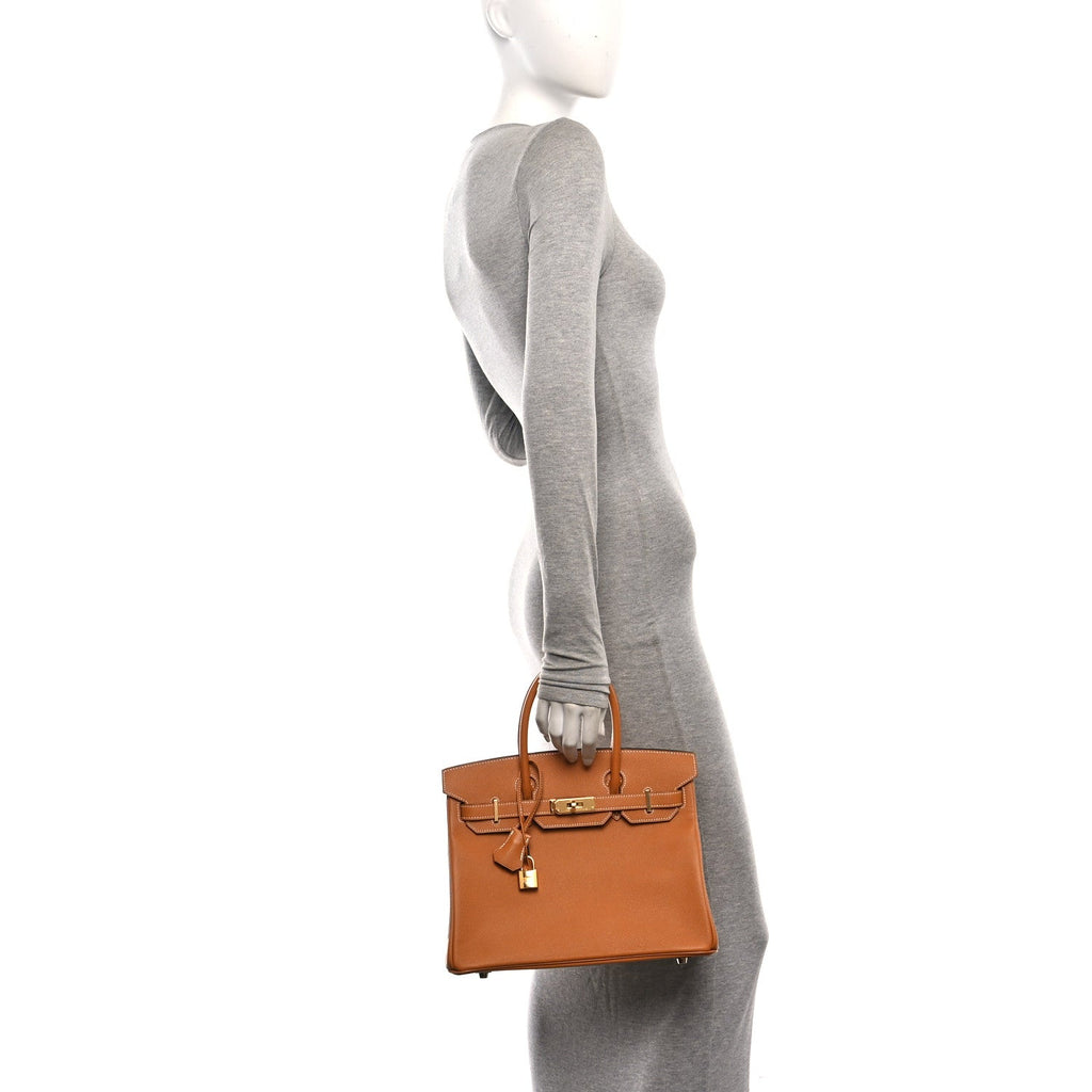 Epsom Birkin 30 Toffee