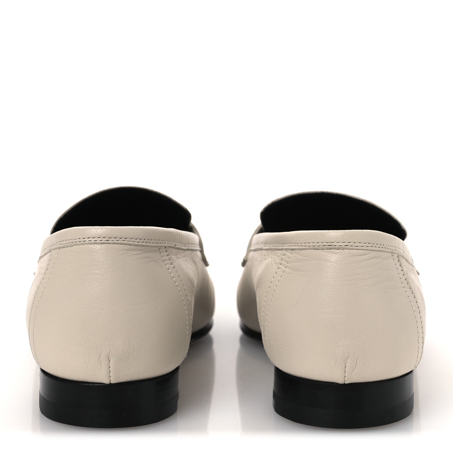 Goatskin Womens Paris Loafers 37 Beige Glaise